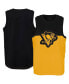 ფოტო #2 პროდუქტის Big Boys and Girls Gold, Black Pittsburgh Penguins Revitalize Tank Top