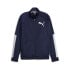 Фото #1 товара Puma Contrast 2.0 Full Zip Track Jacket Mens Blue Casual Athletic Outerwear 5310