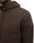 Фото #3 товара Jack & Jones oversized hoodie in chocolate brown