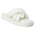 BEACH by Matisse Piper Platform Slide Womens White Casual Sandals PIPER-103