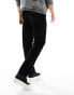 Фото #4 товара Selected Homme loose fit cord trousers in black