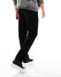 Фото #2 товара Selected Homme loose fit cord trousers in black