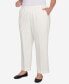 Plus Size Classic Full Elastic Mid Rise Average Length Pant