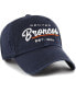 Фото #4 товара Women's Navy Denver Broncos Sidney Clean Up Adjustable Hat