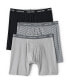 ფოტო #1 პროდუქტის Men's Comfort Knit Boxer 3 Pack