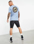 Quiksilver Circle Game t-shirt in blue