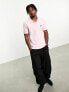 Lyle & Scott icon logo pique polo in light pink