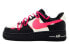 Фото #2 товара Кроссовки Nike Air Force 1 Low женские - черно-розовые