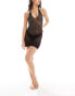 Ann Summers Siren dress with diamante detail in black Черный, XS/S - EU 30-36 - фото #2