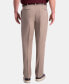 Фото #6 товара Men's Premium Comfort Khaki Classic-Fit 2-Way Stretch Wrinkle Resistant Flat Front Stretch Casual Pants