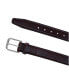 Фото #2 товара Men's 35MM Pebble Grain Leather Belt with Silver Buckle