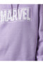 Marvel Kapşonlu Sweatshirt Lisanslı Baskılı