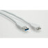 VALUE USB 3.0 Cable - A - Micro B - M/M 3.0 m - 3 m - USB A - Micro-USB B - USB 3.2 Gen 1 (3.1 Gen 1) - Male/Male - White