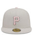 ფოტო #3 პროდუქტის Men's Khaki Pittsburgh Pirates 2023 Mother's Day On-Field 59FIFTY Fitted Hat