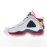 Фото #13 товара Fila Grant Hill 2 Game Break Mens White Leather Athletic Basketball Shoes