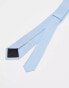 ASOS DESIGN slim tie in pastel blue