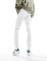 Фото #2 товара DTT stretch skinny fit jeans in white