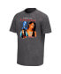 ფოტო #3 პროდუქტის Men's Black Distressed Aaliyah Collage Washed Graphic T-shirt