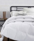 Фото #1 товара Heavyweight White Goose Feather and Down Comforter, Twin