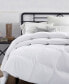 Heavyweight White Goose Feather and Down Comforter, King