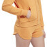 Фото #5 товара Толстовка с капюшоном и молнией женская Reebok RI SL FRENCH TERRY H54756 Оранжевый