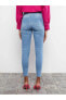 Фото #14 товара LCW Jeans Yüksek Bel Süper Skinny Fit Düz Cep Detaylı Kadın Rodeo Jean Pantolon