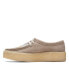 Фото #10 товара Clarks Wallabee Cup 26168575 Womens Gray Oxfords & Lace Ups Casual Shoes