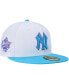 Фото #1 товара Men's White New York Yankees 1999 World Series Vice 59FIFTY Fitted Hat