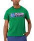 Men's Classic Logo Graphic T-Shirt Fresh Leaf Green, M - фото #1