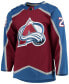 Фото #4 товара Men's Nathan Mackinnon Burgundy Colorado Avalanche Home Authentic Pro Player Jersey