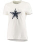 ფოტო #2 პროდუქტის Women's White Dallas Cowboys Logo Essential T-shirt
