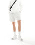 Weekday jersey shorts in grey melange