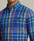 ფოტო #3 პროდუქტის Men's Classic-Fit Plaid Performance Shirt