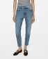 ფოტო #1 პროდუქტის Women's Mom Comfort High Rise Jeans