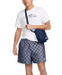 Men's Club Flow Checker Logo Shorts