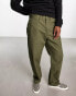 Vans Authentic loose fit chinos in green