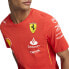 Фото #5 товара Puma Sf Sainz Crew Neck Tee Mens Red Athletic Casual Tops 76360401