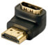 Lindy HDMI Adapter 90 degree down - HDMI - HDMI - Black