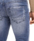 Фото #4 товара Men's Modern Stripe Denim Jeans
