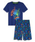 Фото #1 товара Пижама Max & Olivia Jersey Boys Shorts pajama
