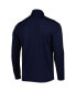 ფოტო #3 პროდუქტის Men's Navy Auburn Tigers Knit Warm-Up Full-Zip Jacket