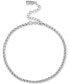 ფოტო #1 პროდუქტის Classic Anti-Tarnish Wheat Chain Anklet