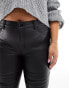 Фото #4 товара Only Curve coated skinny jeans in black