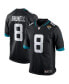 Фото #2 товара Men's Mark Brunell Black Jacksonville Jaguars Game Retired Player Jersey