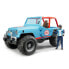 Фото #1 товара Bruder Jeep Cross country Racer blue with driver - Blue - Acrylonitrile butadiene styrene (ABS),Plastic - 4 - 3 - 1:16 - Not for children under 36 months - 295 mm