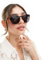 Фото #1 товара & Other Stories round sunglasses in brown tortoise shell