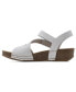 Фото #6 товара Women's Fern Footbed Wedge Sandals