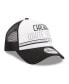 Фото #3 товара Men's White, Black Chicago White Sox Stacked A-Frame Trucker 9FORTY Adjustable Hat