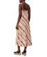 Фото #2 товара Women's Printed Gaia Flavia Tie-Back Textured Dress