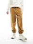 Фото #7 товара ASOS DESIGN oversized heavyweight joggers in light brown